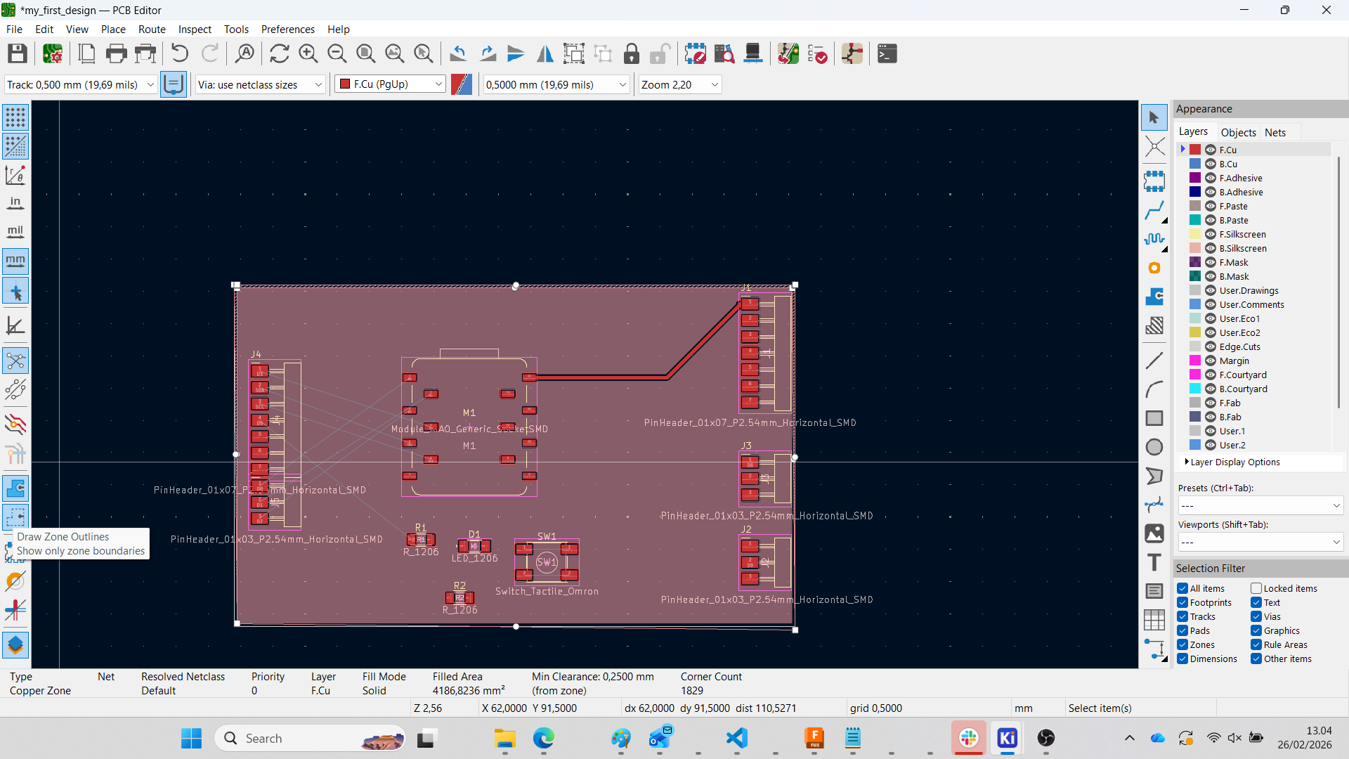 Final PCB